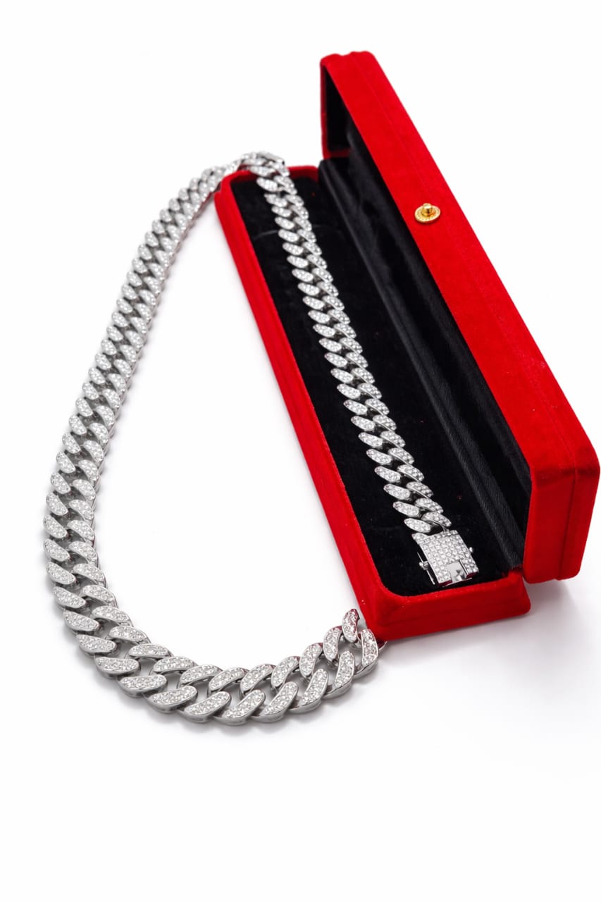 Gold stone chain best quality for men's