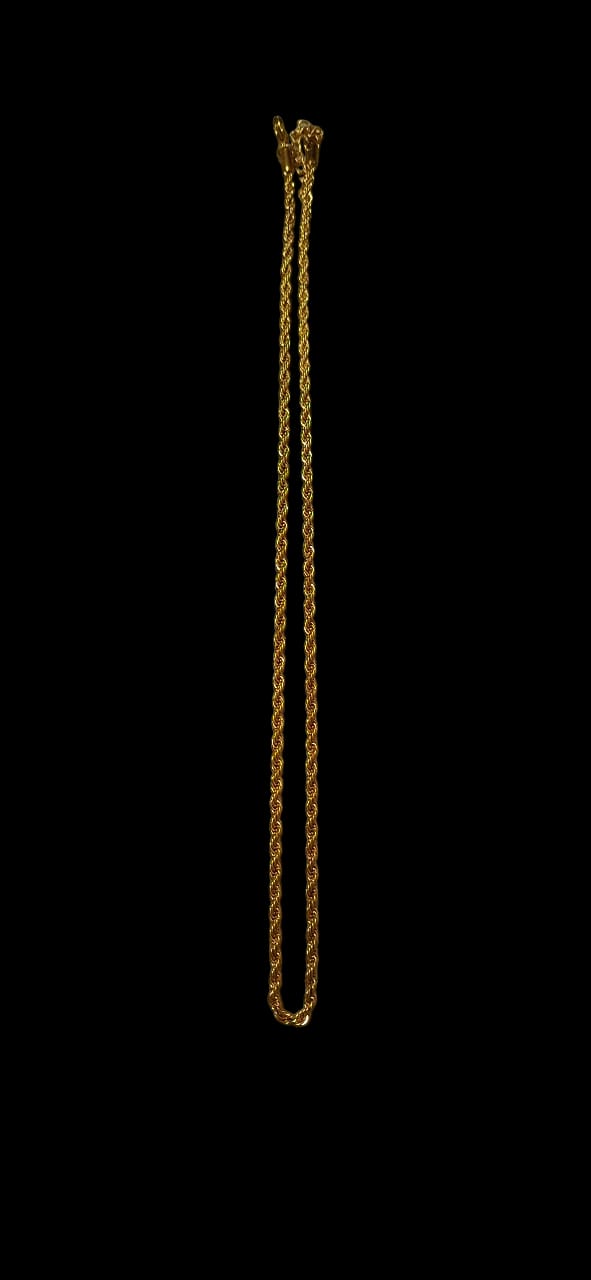 Marori gold color stainless chain for mens