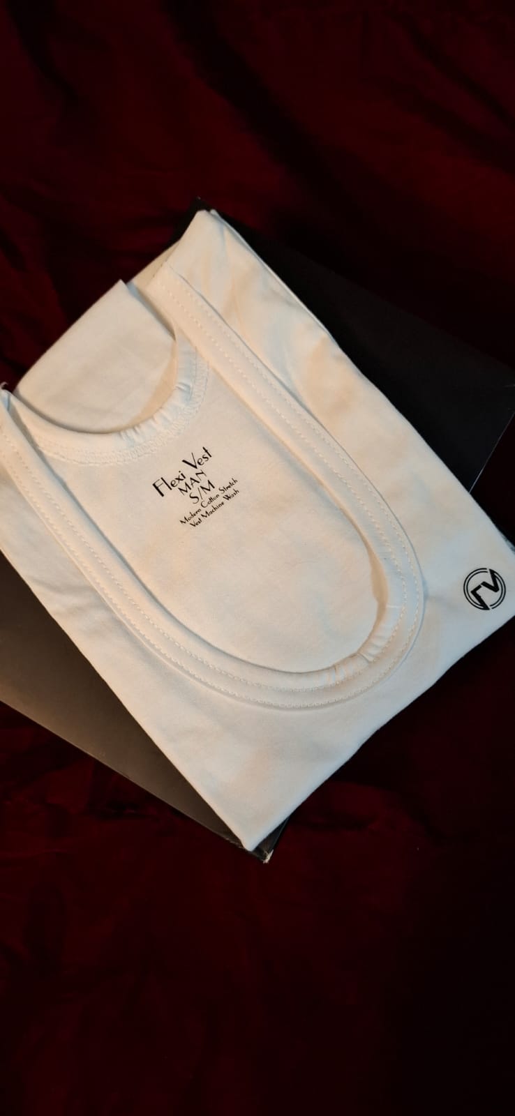 mens combed cotton vest