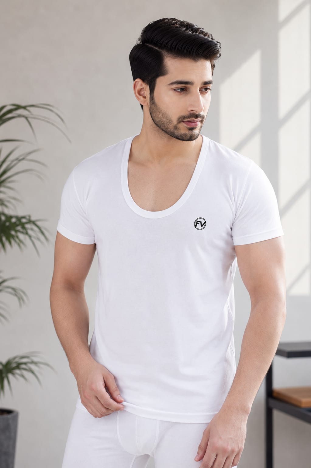 Man,s Premium 100% Combed Cotton Vest