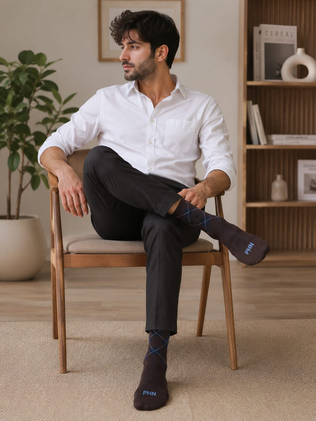 Office And Gathering Wear Premium Lycra Dress Socks